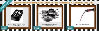 Wedding Gifts & Gift Registries Sydney